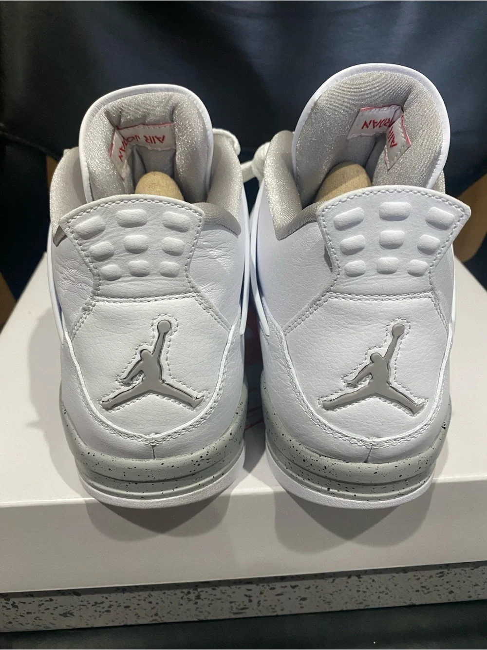 Jordan Men’s Basketball Sneakers - White/Grey